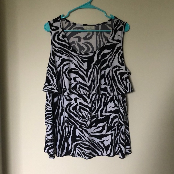 dressbarn Tops - Zebra Top